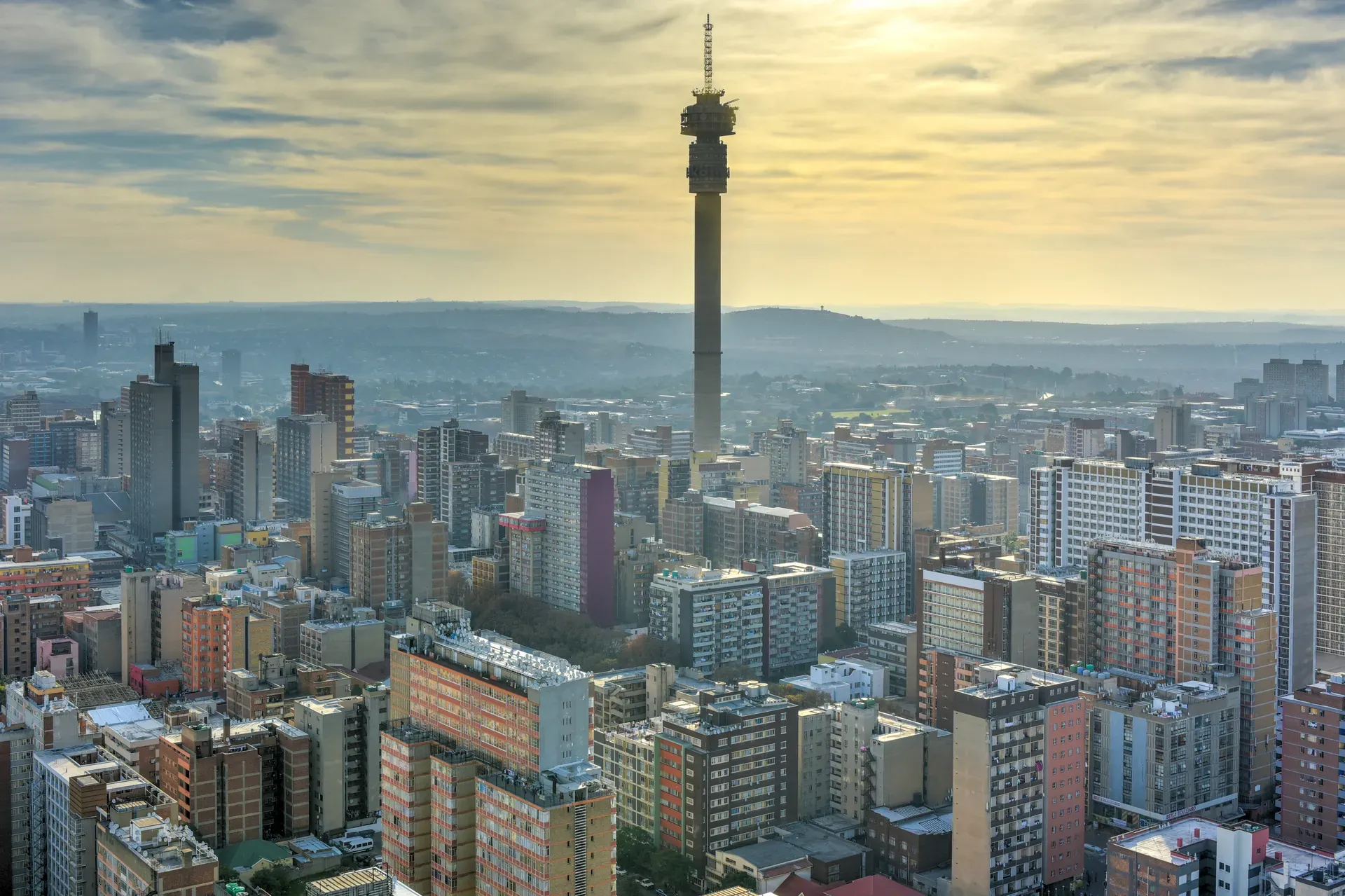 Vista de la ciudad de Alberton