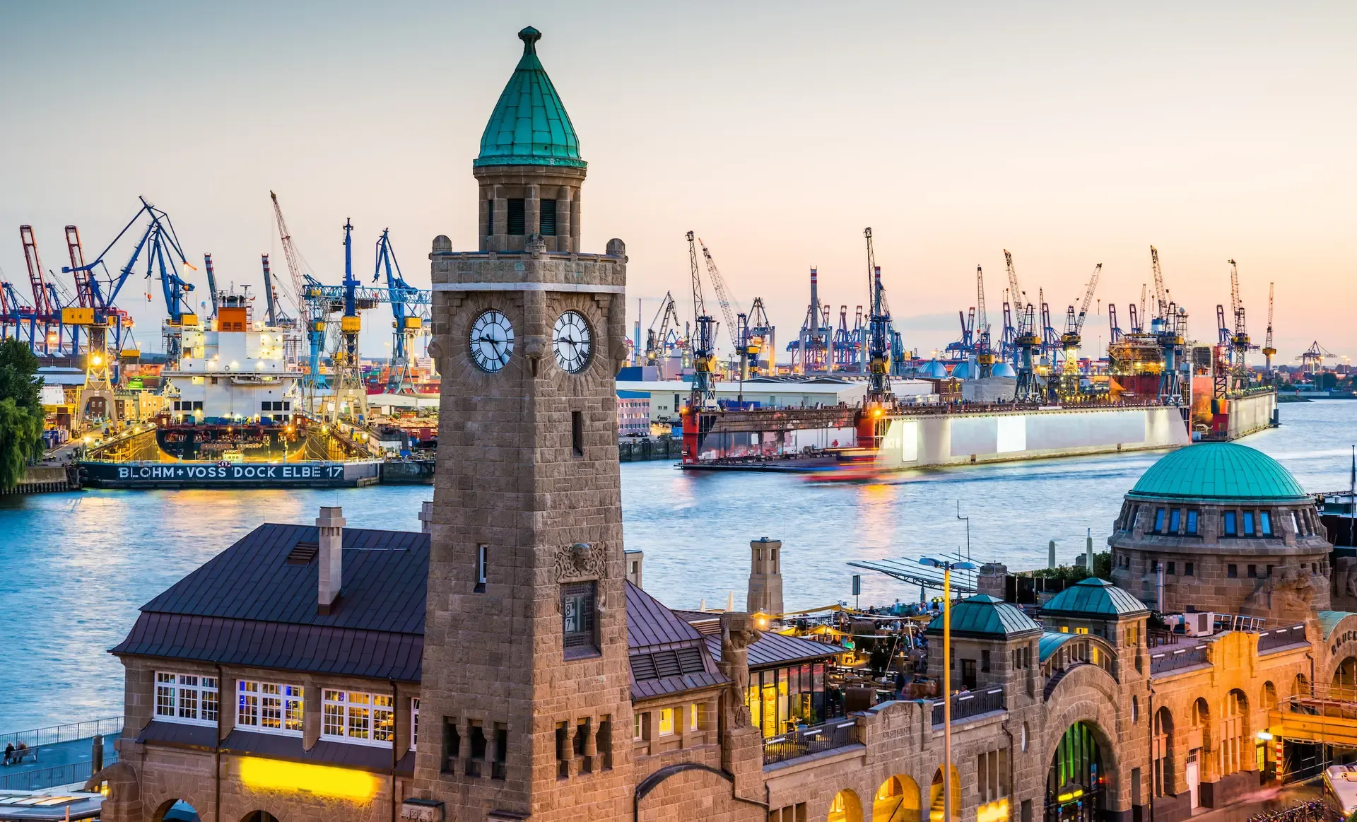 City view of Hamburg