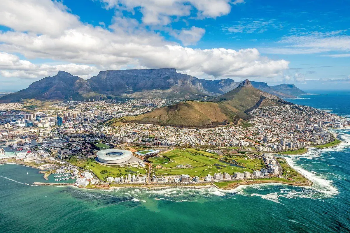 City view of Cape Town