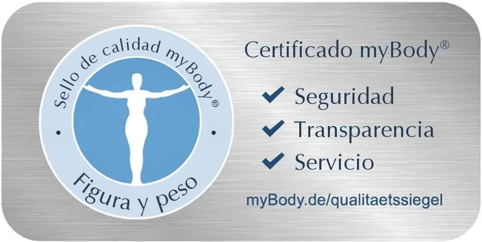 Certificado myBody® Figura y peso